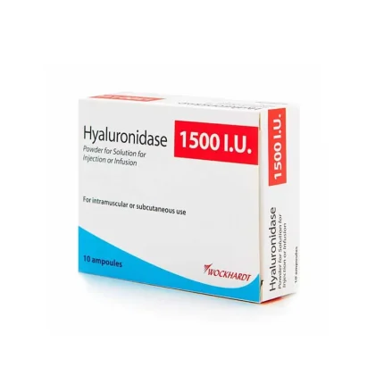 آنزیم هیالاز انگلیسی 1500 واحدی (هیالورونیداز )HYALURONIDASE